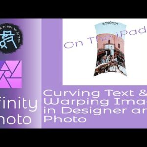 Curving Text & Warping Images on The iPad - A Beginners Exercise