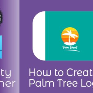 How to Create a Palm Tree Logo In Affinity Designer. Step By Step and easy to follow.