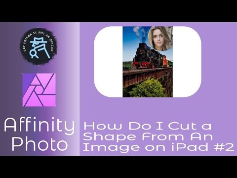 How Do I - Cut A Shape From An Image in Affinity Designer on The iPad Detail